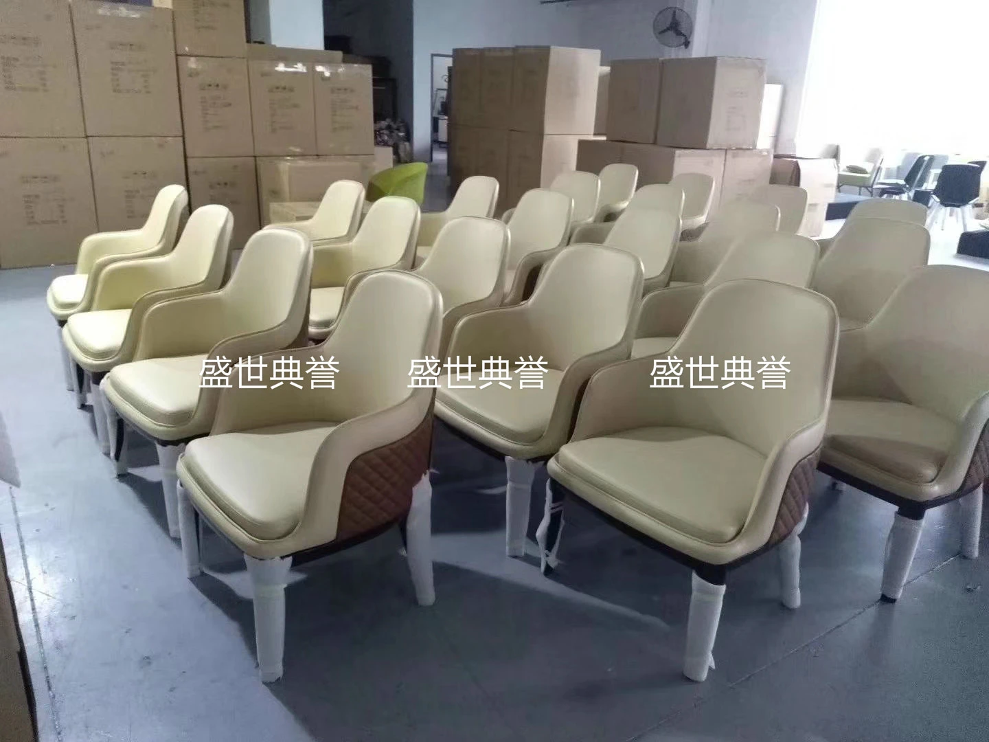 Huzhou Resort Hotel luxury private room solid wood chairs, Nordic modern VIP chairs, villa light luxury armchairs, hotel lobby negotiation chairs detail image 18