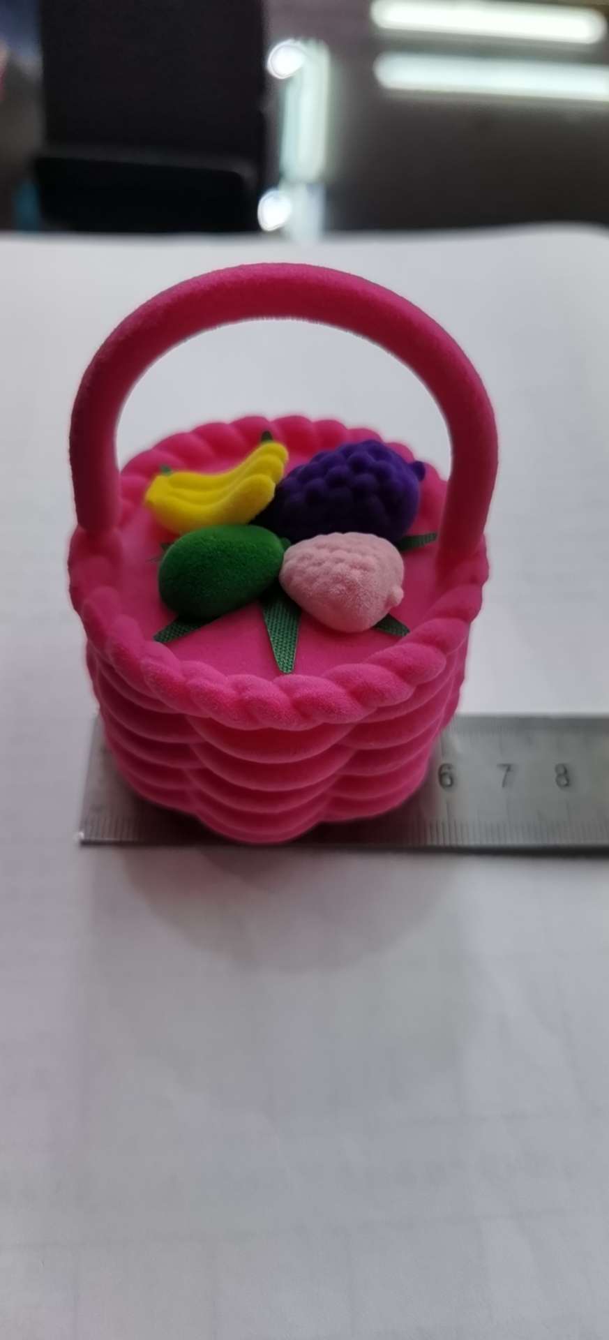 High-end floral blue jewelry Specification image