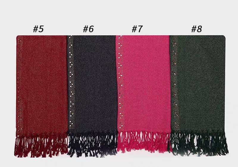 Hot diamond Dubai headscarf, women's travel sun protection headscarf, headscarf, breathable bestseller clothing, plum blossom snow-spun silk Xinjiang Mu scarf 1