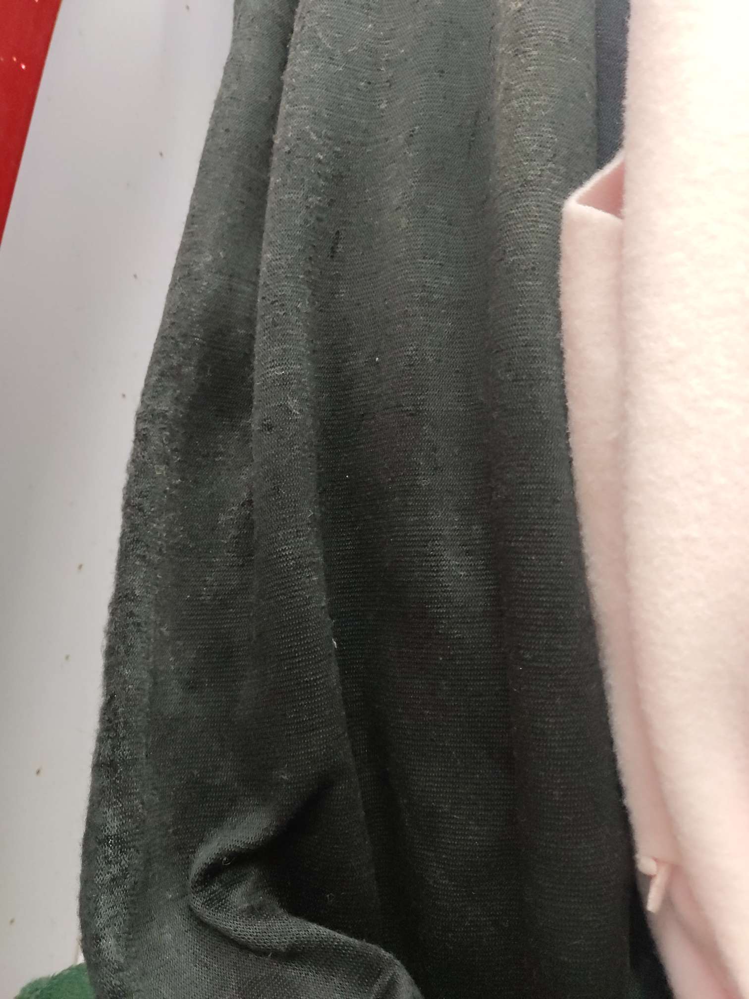 黑色薄款围巾布