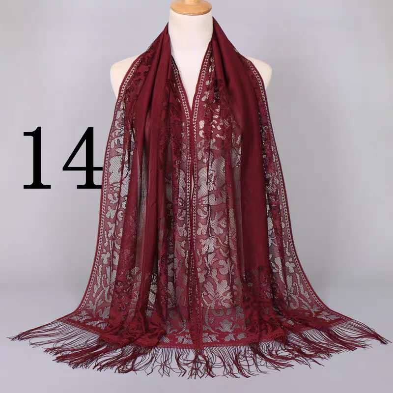 Choose the new monochrome women's versatile scarf hot style popular scarf 75689 thumbnail