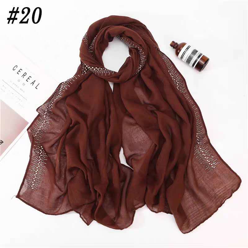 Choose the new monochrome women's versatile scarf hot style popular scarf 64578544 thumbnail