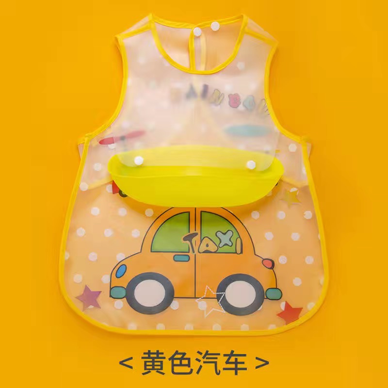 宝宝吃饭围兜婴儿童防水围嘴幼儿小孩食饭兜仿硅胶超软大号可拆口水兜详情图5