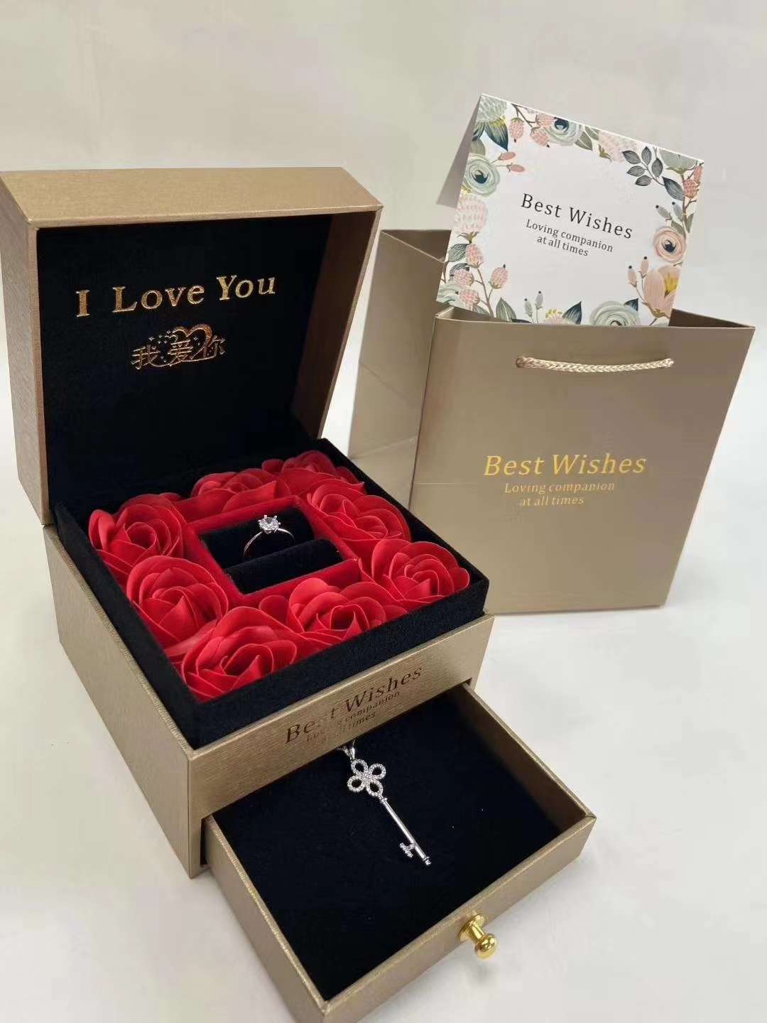 Send high-end jewelry boxes as gifts Specification image