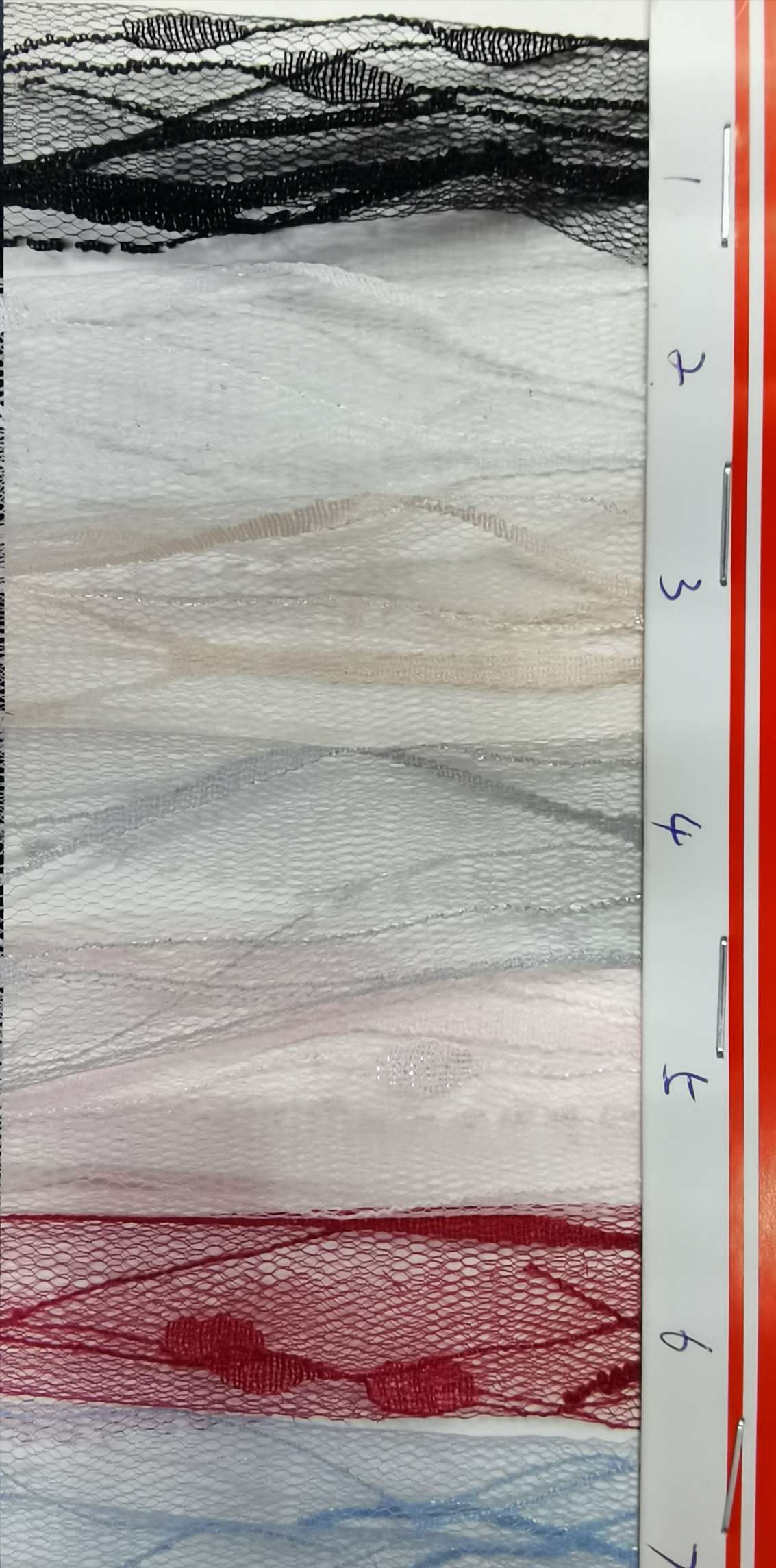 Lightning nets are used as fabrics for clothing accessories details Picture