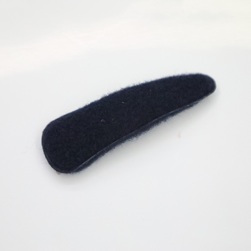 新冬款日韩小可爱毛绒水滴压夹头饰品厂家直销边夹发卡头饰发饰少女刘海蝴蝶结发夹详情图4