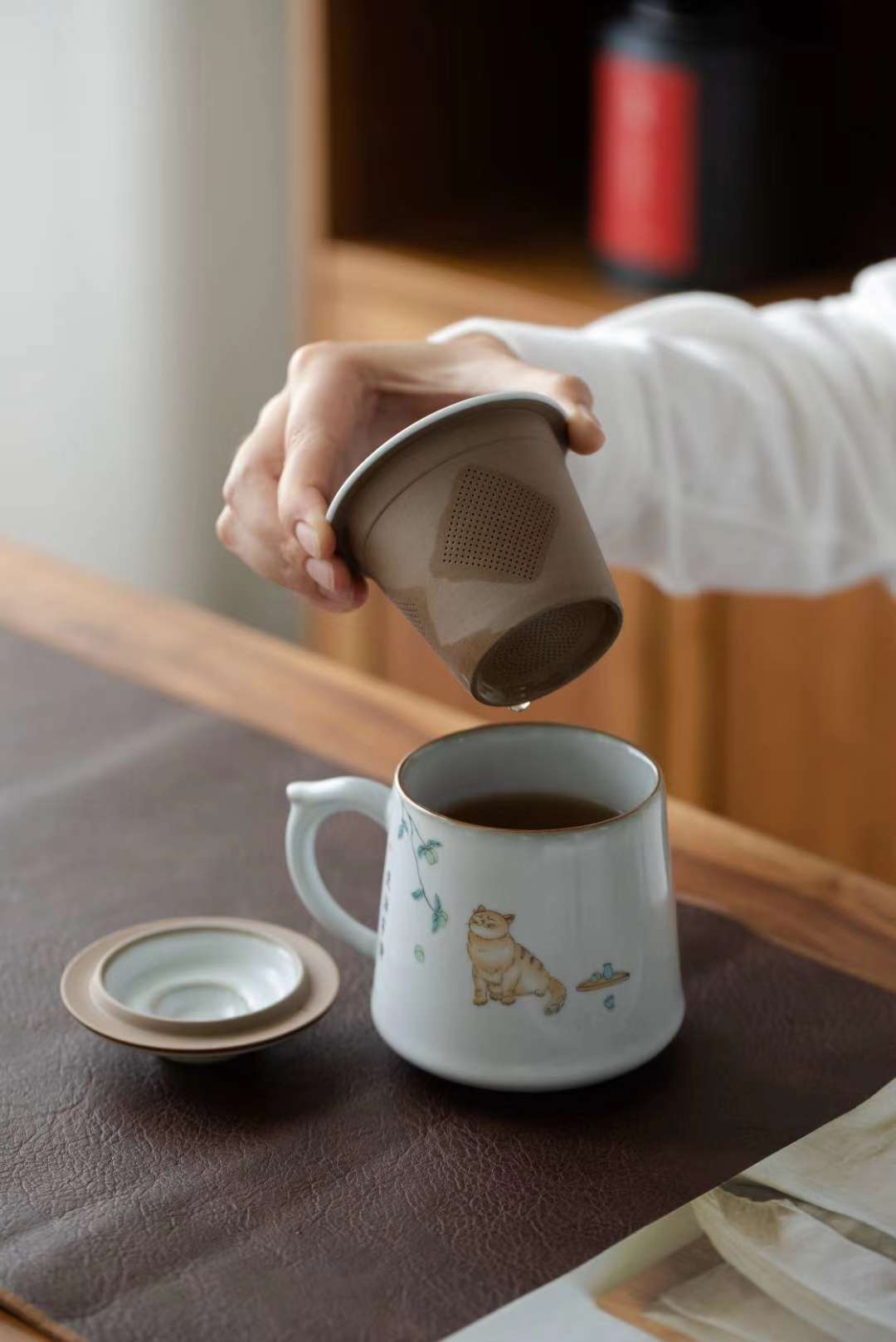 汝窑办公杯
