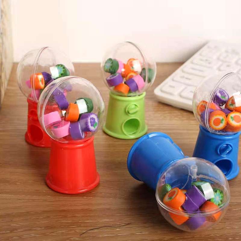 扭扭蛋橡皮擦创意学习文具儿童小学生奖品礼物可爱卡通扭蛋机像皮