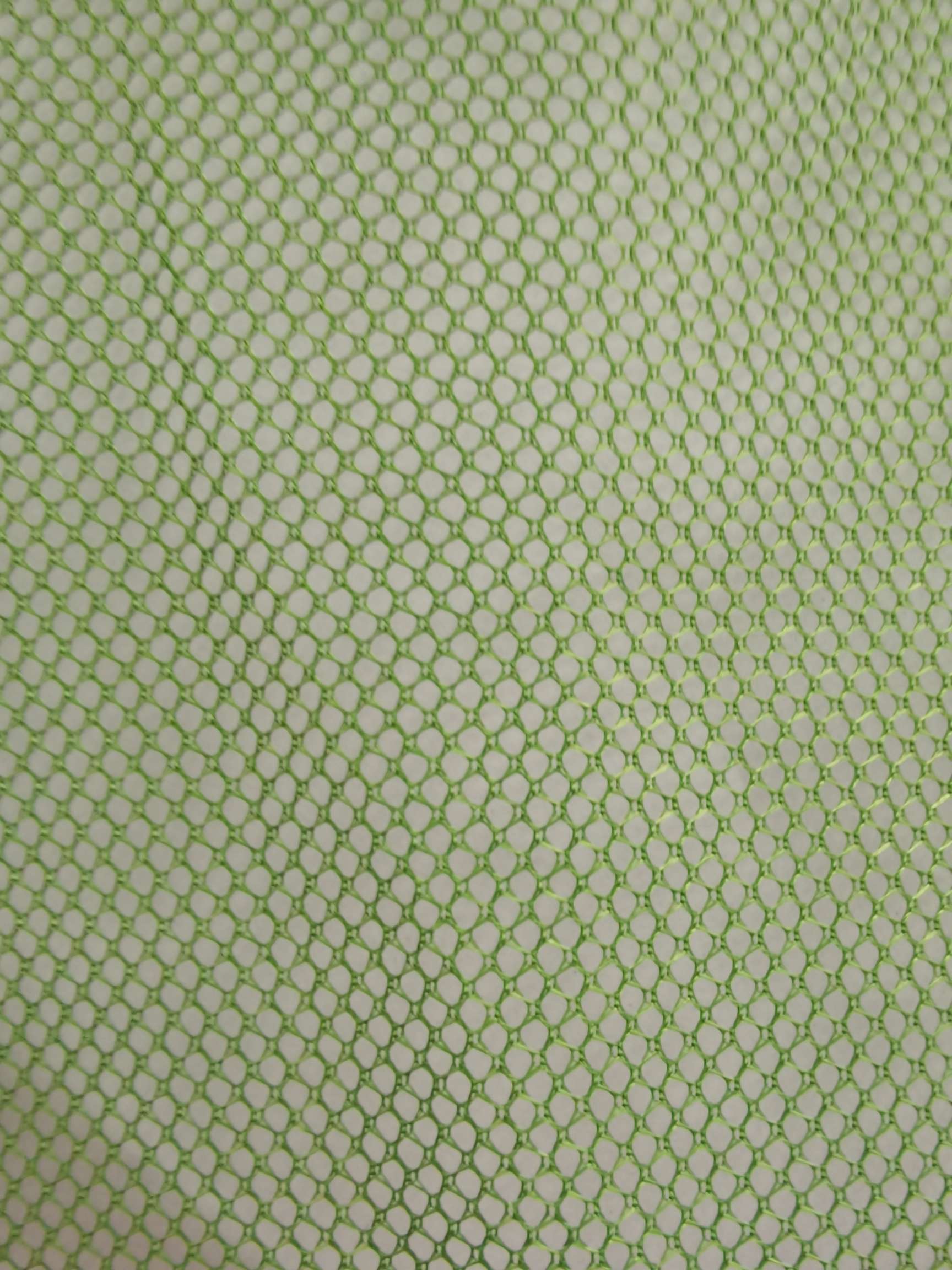 The mesh fabric is similar to the fabric of the decorative tent