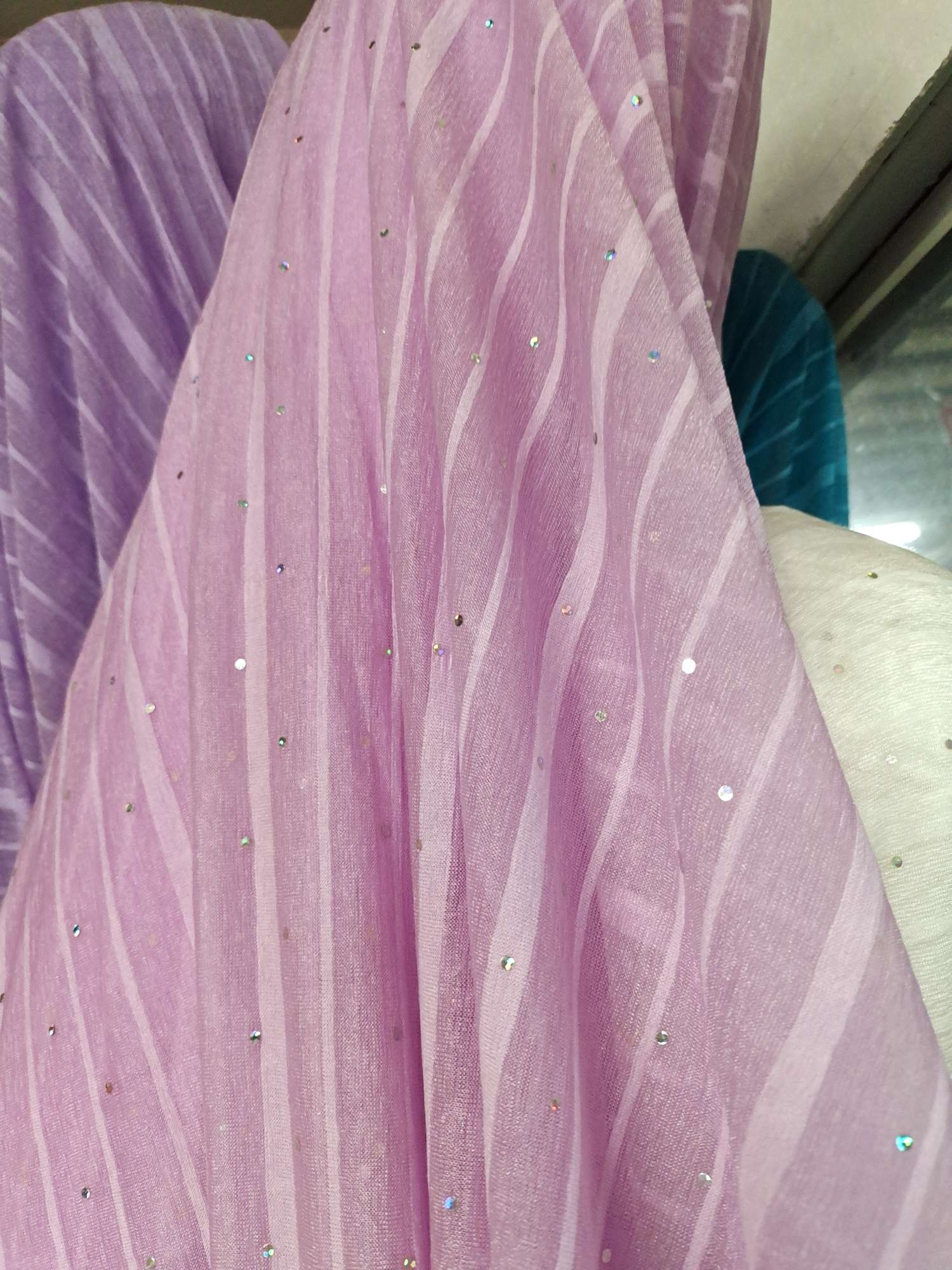 树皮绉冲片浅紫色