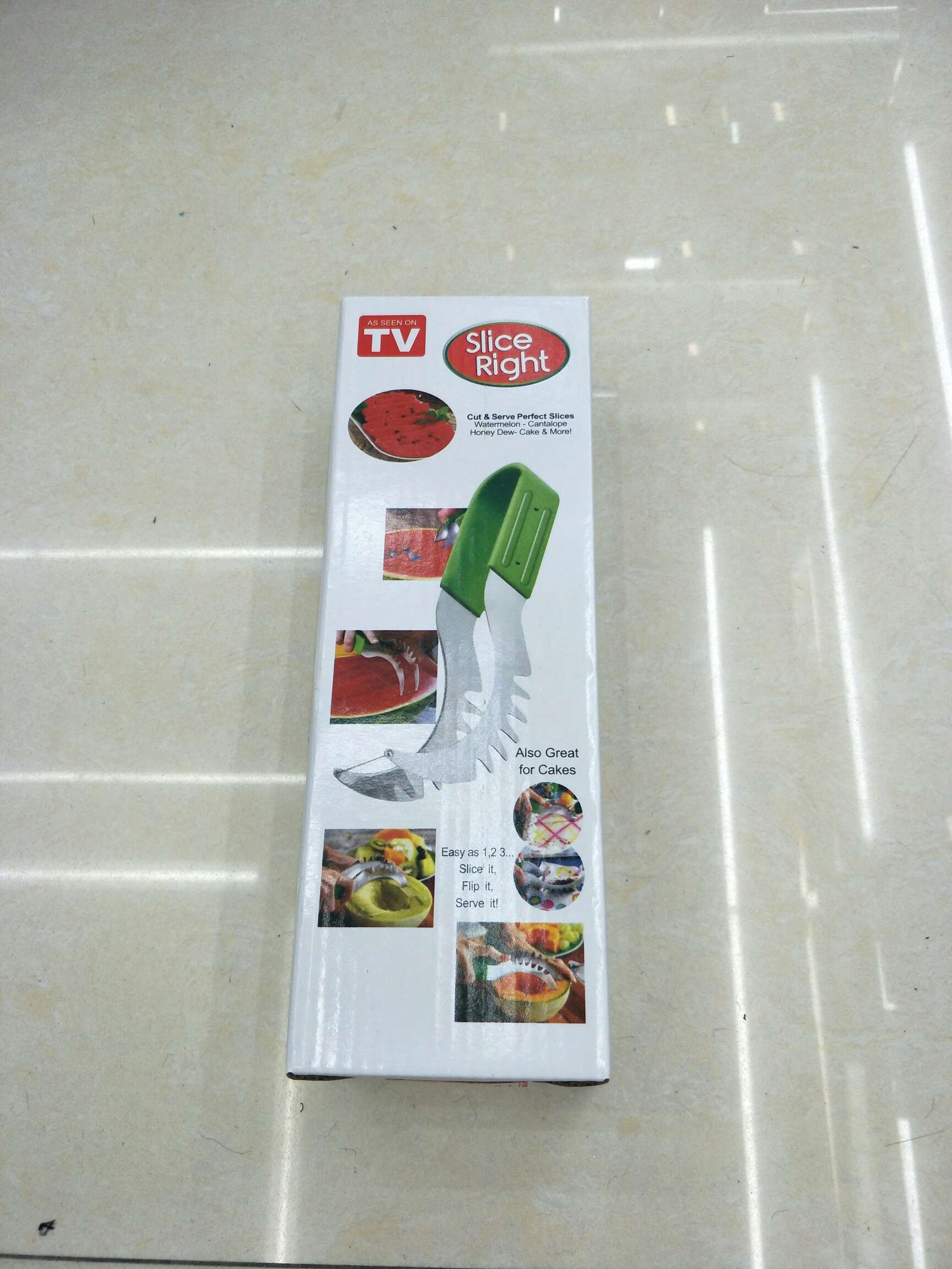 新款厨具套硅胶烹饪勺铲创意厨房小工具 防滑塑料手柄西瓜切 西瓜分切