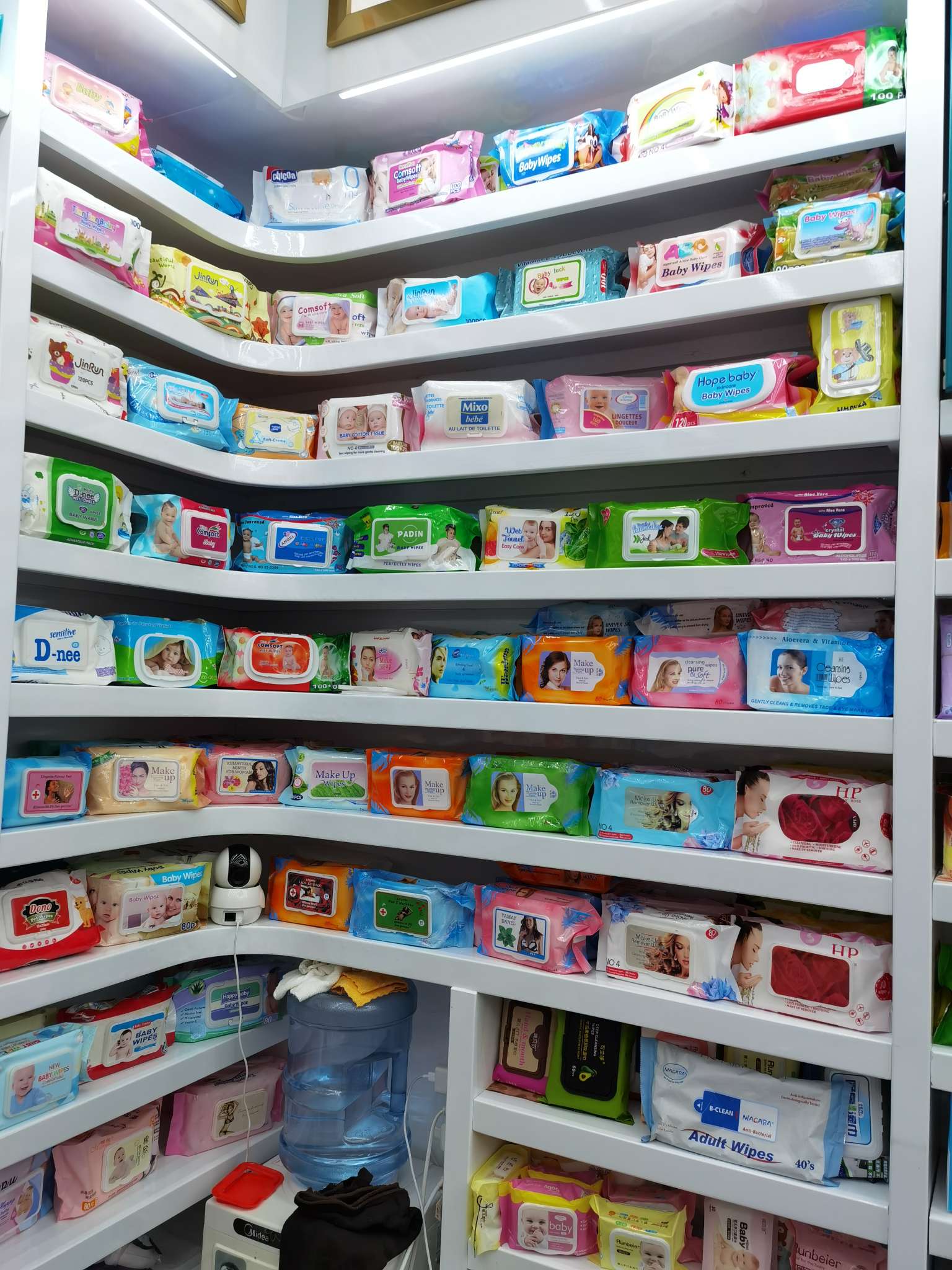 卸妆巾、卸妆湿巾实物图