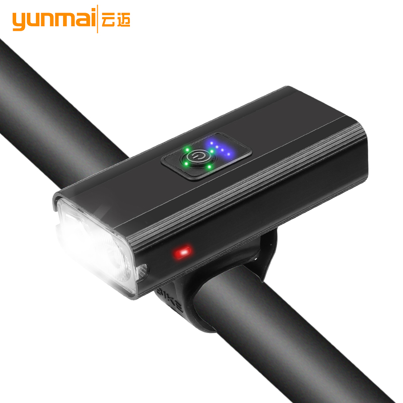 Cross-border new 2T6 bicycle headlights have built-in batteries, USB charging cycling lights and mountain lights Z-02A thumbnail