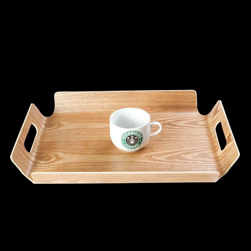 面包托盘木质长方形西点蛋糕自选餐盘烘焙店展示木制家用盘 1047  AB-4433细节图