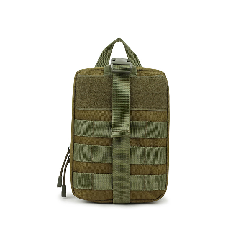 First aid kit, outdoor medical storage, vehicle-mounted travel tactical emergency medicine kit, portable and multi-functional in the wild