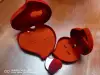 Heart jewelry gift box, ring, bracelet, set Specification image