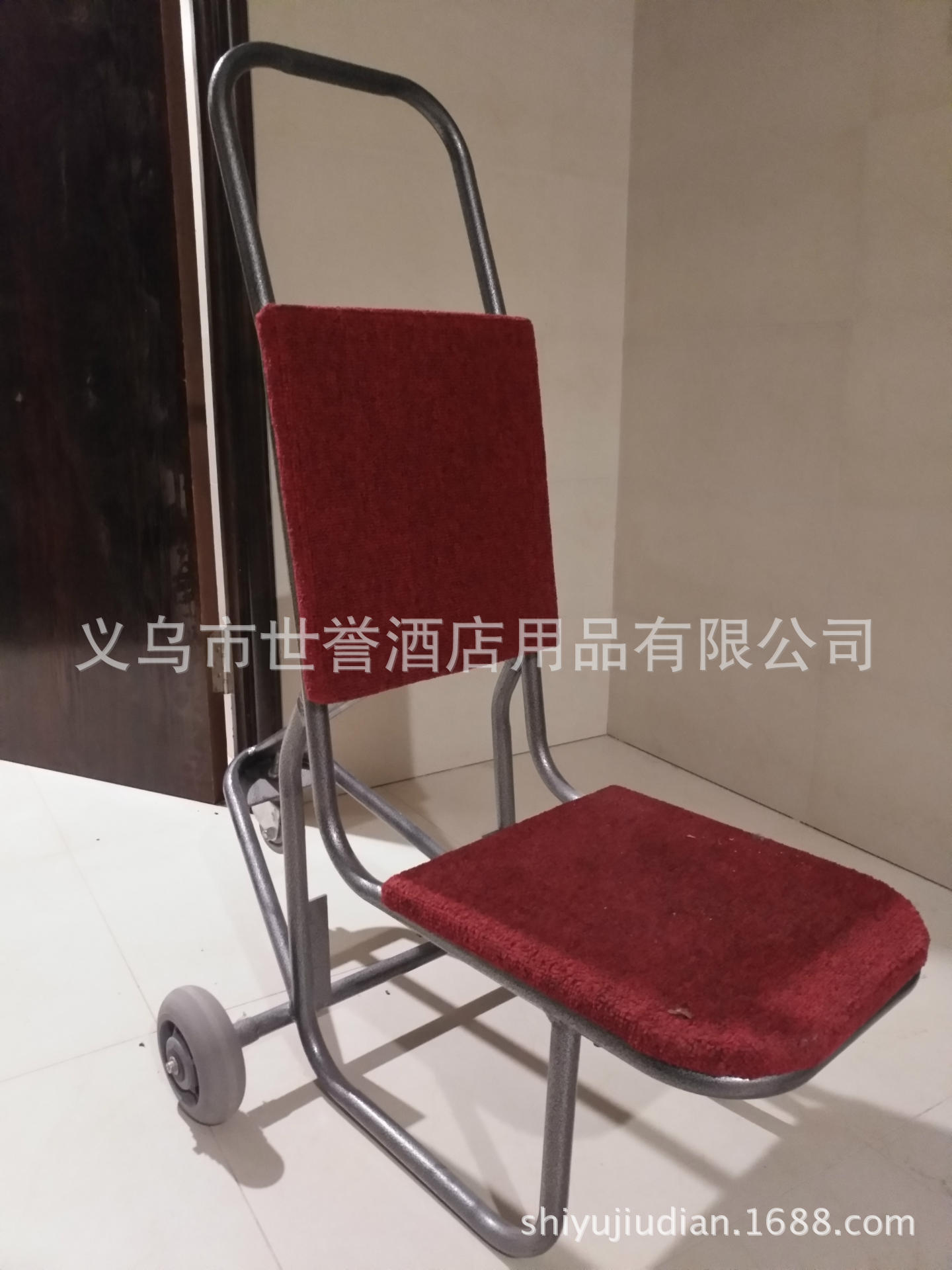 上海国际五星级酒店宴会厅椅子运输车会议中心宴会椅推车搬运车推椅车详情图11