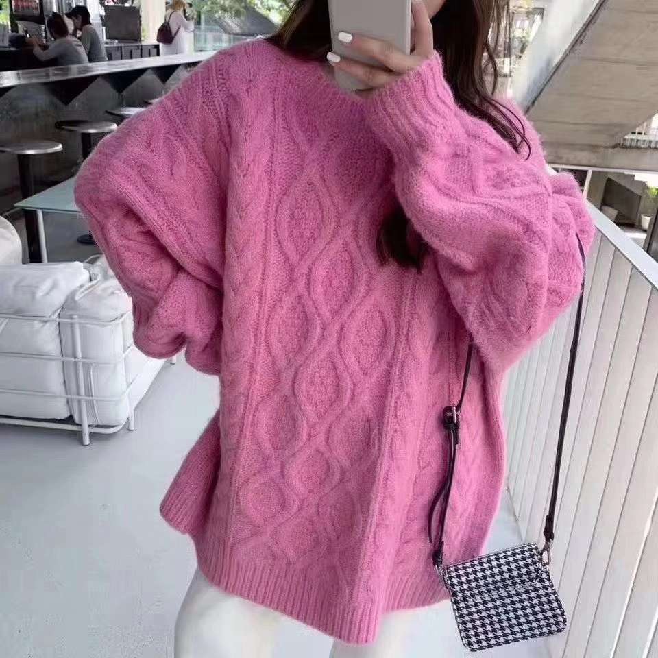 Coarse wool thread ◇ sweater