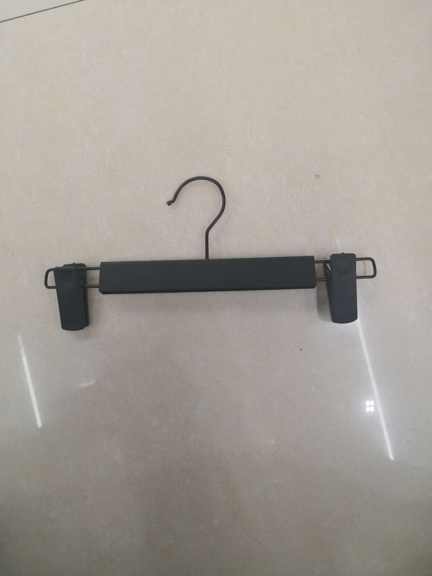 防滑塑料裤夹裤架服装店衣架批发裤夹裤夹子无痕裤子衣架带夹子