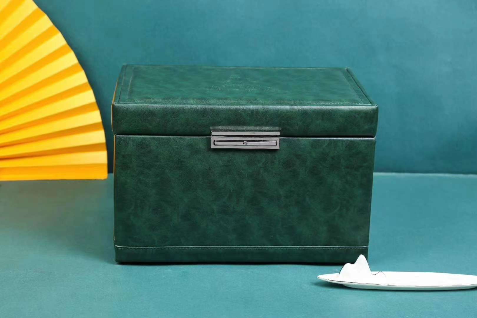 High-end jewelry box storage box undefined