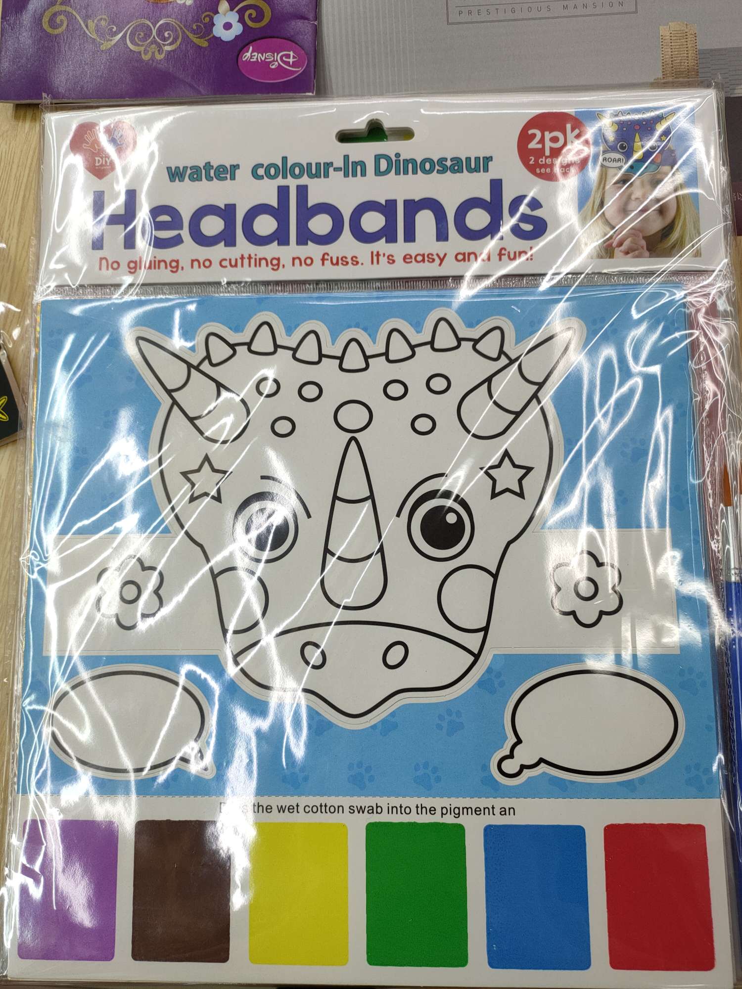 Watercolor Headgear details Picture