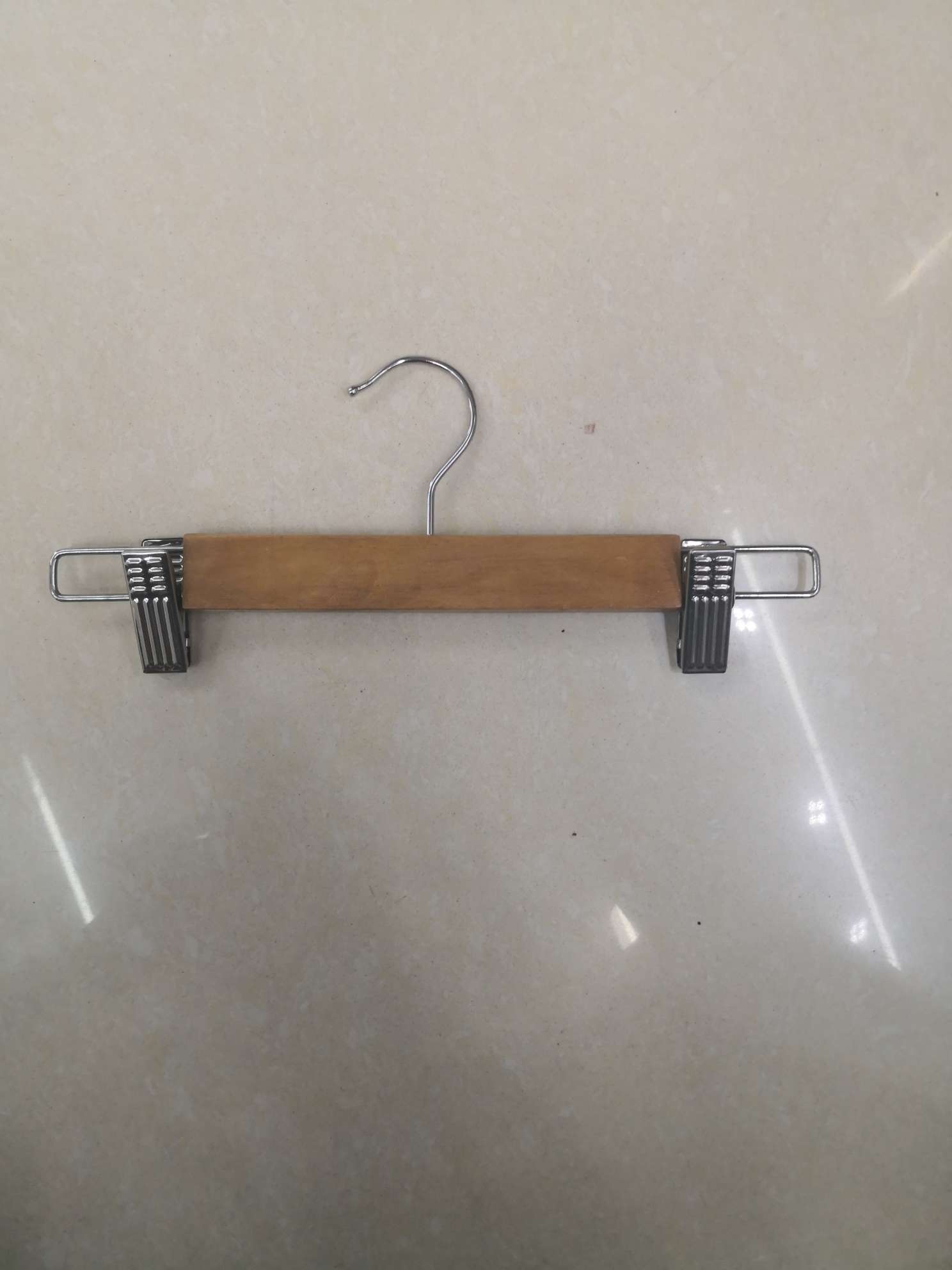 18木裤夹架家用晒衣服衣撑衣服裤架子颜色随机。产品图