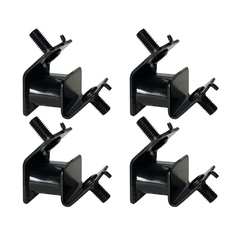 Rubber pads for rack buffer feet