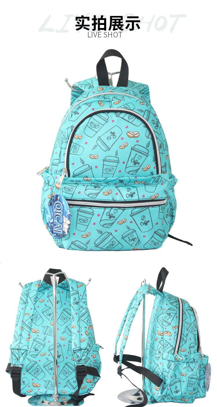 女士印花背包休闲背包 Item Picture