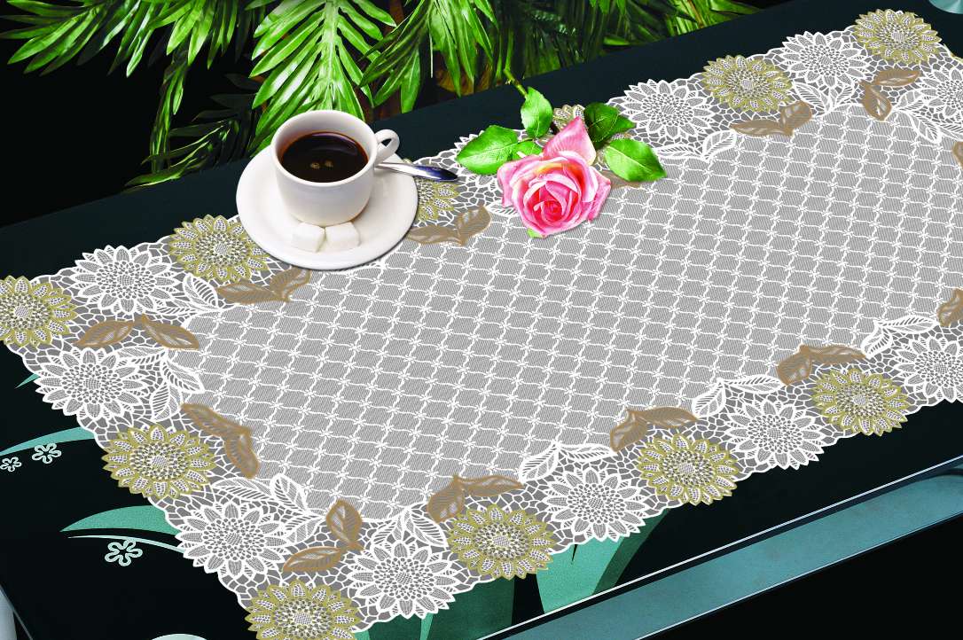 PVC lace place mat 40*84CM thumbnail