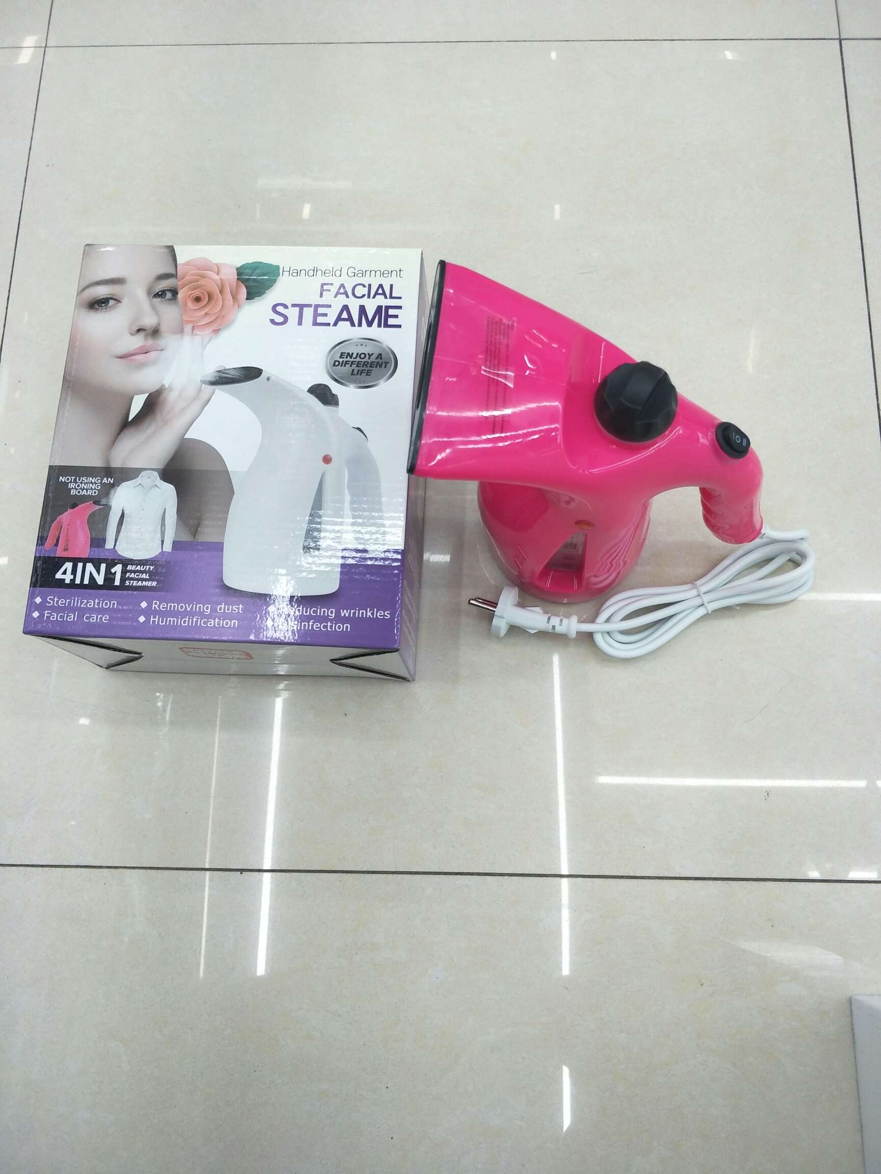 Creative new products: Handheld steam ironing machine, mini travel portable two-speed adjustable ironing machine, face steaming and ironing all-in-one machine detail image 3
