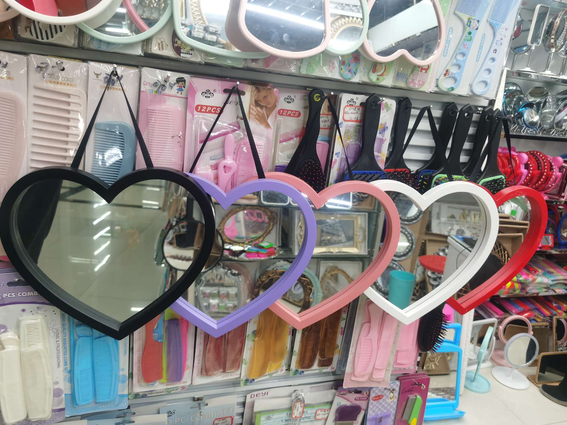 Love Mirror Can Be Hung In A Variety Of Colors Cute