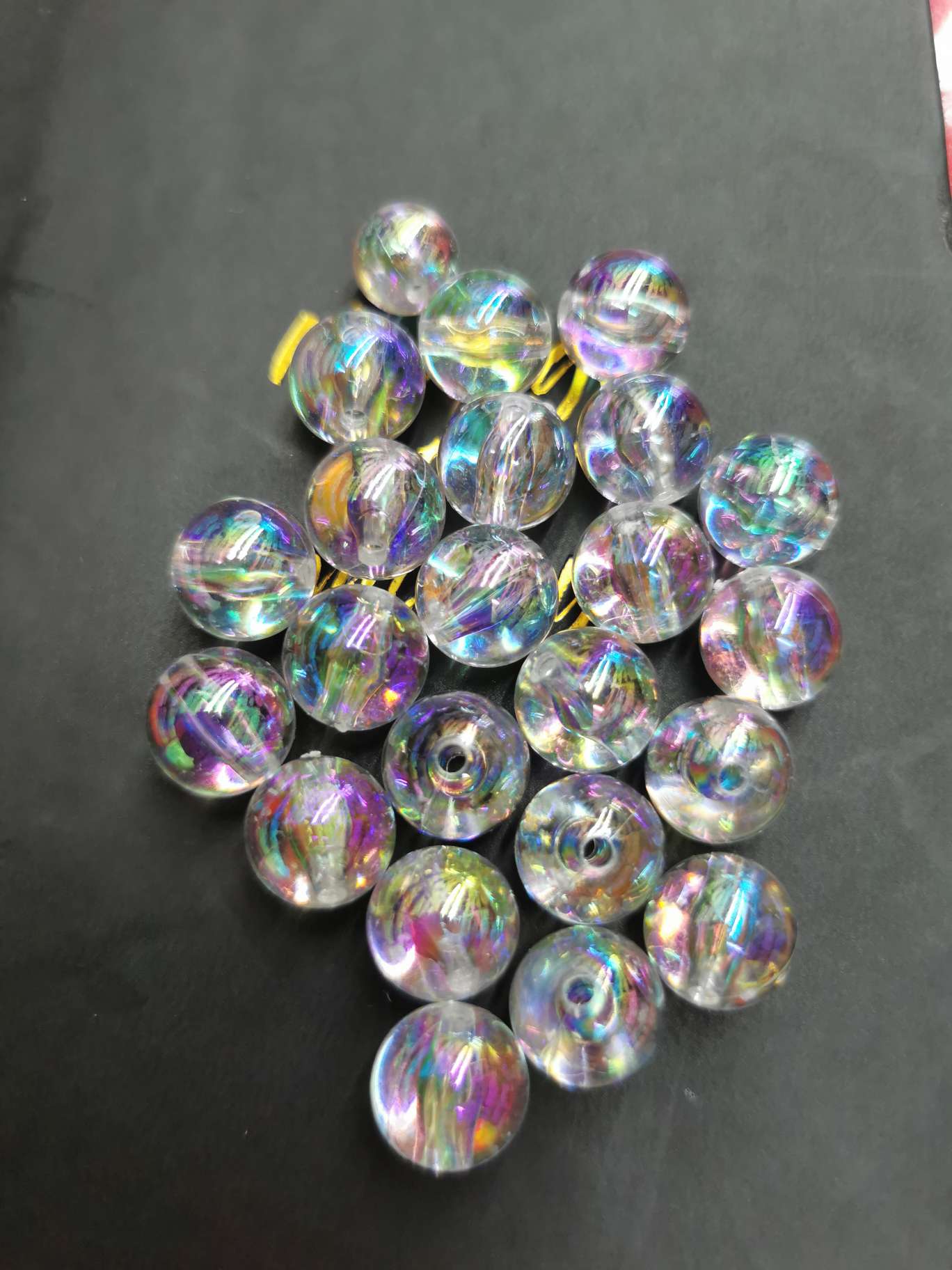 12MM multicolored beads details Picture