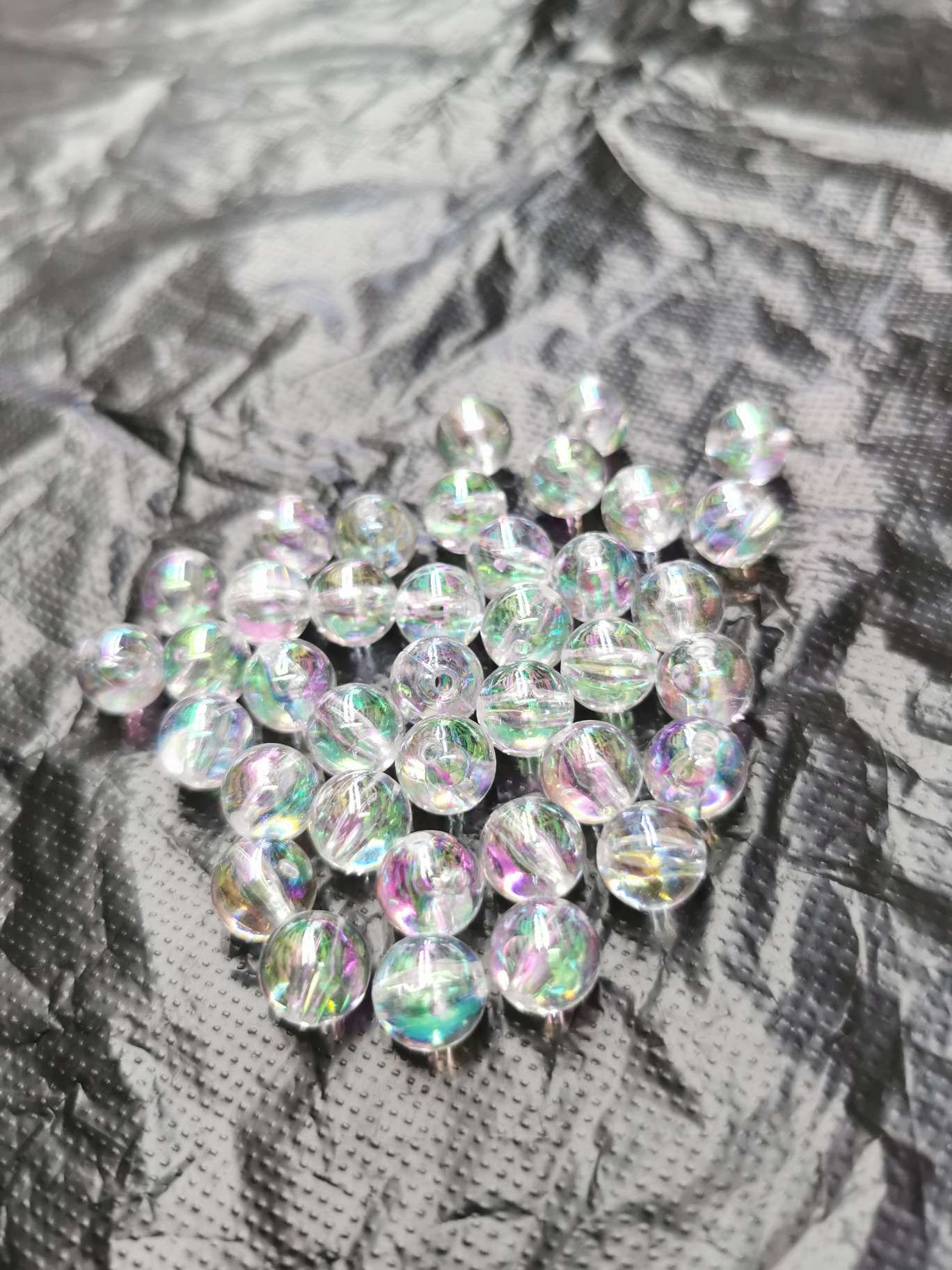 10MM yuan seven-color beads detail image 4