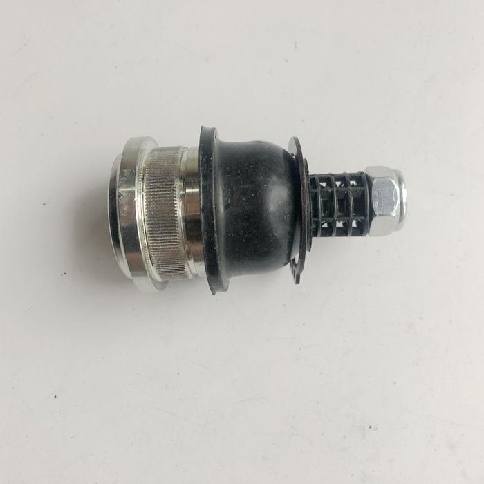 The lower control arm is suspended with a triangular outrigger ball head