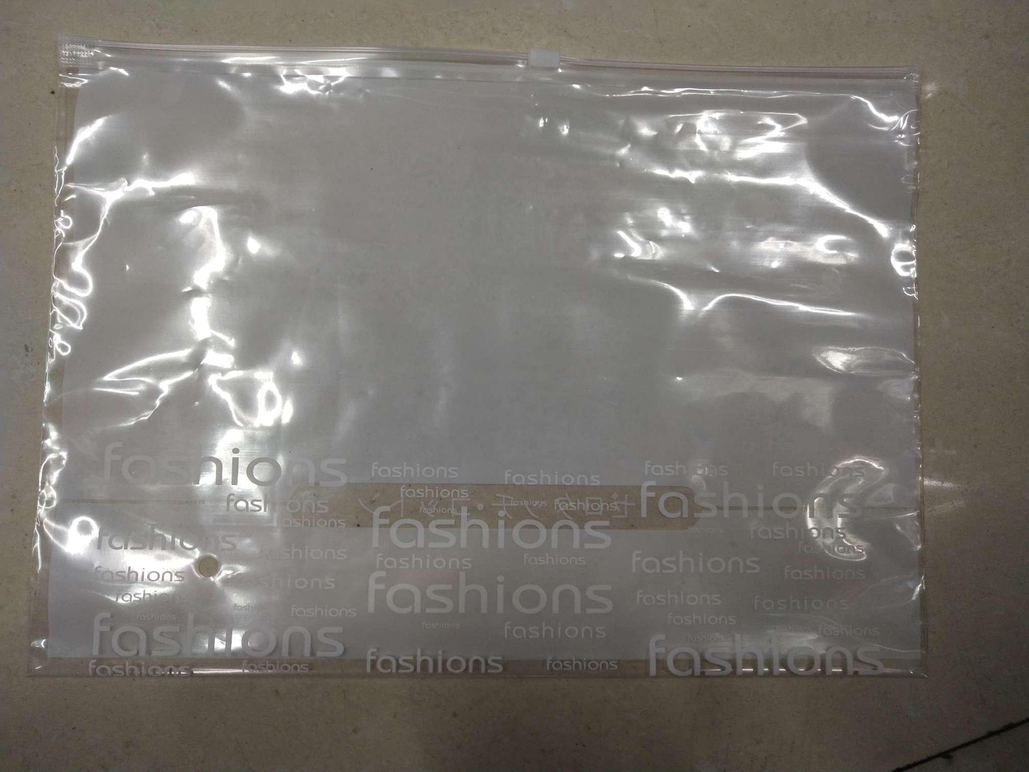 Specially Customized Various Opp Bags, Printed Bags, Zipper Bags, Composite Bags, Drawstring Bags, Vest Bags Specification drawing