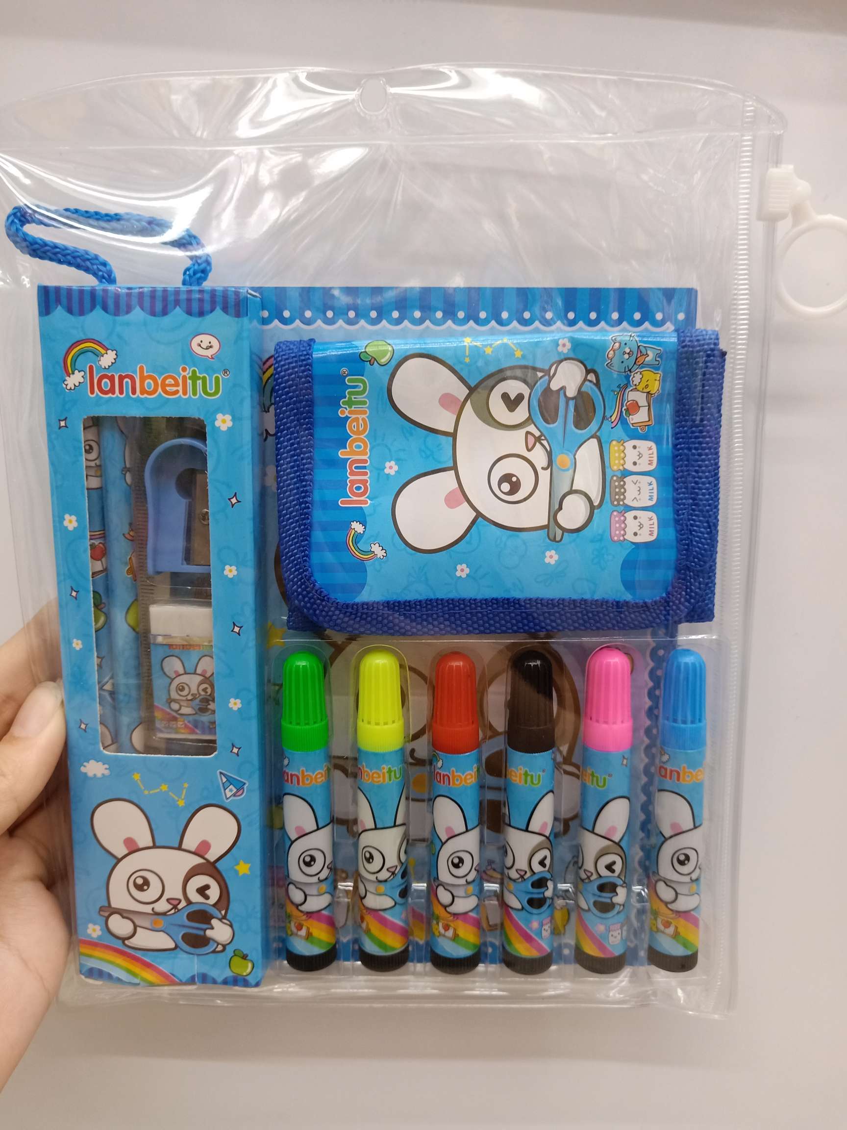 Purse gift stationery set watercolor pen notebook thumbnail