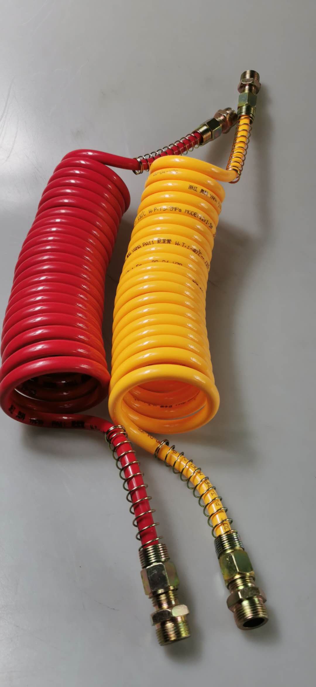 Automobile spiral tube