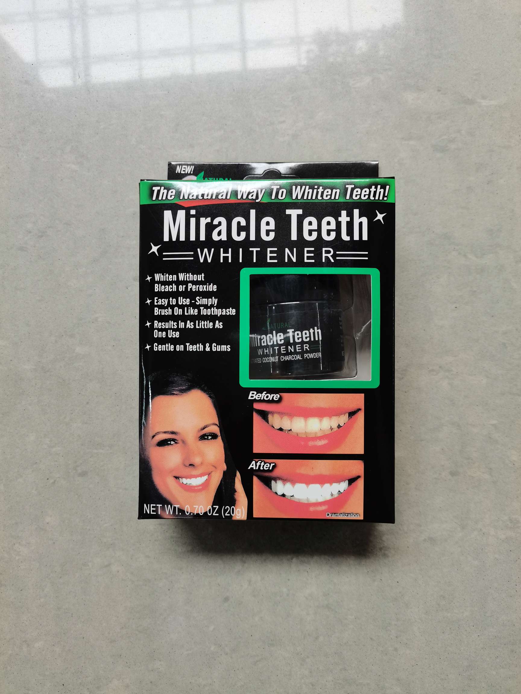 活性炭粉 亮白牙粉 美白牙齿去黄牙去除牙渍烟渍牙垢洁牙粉洗牙粉