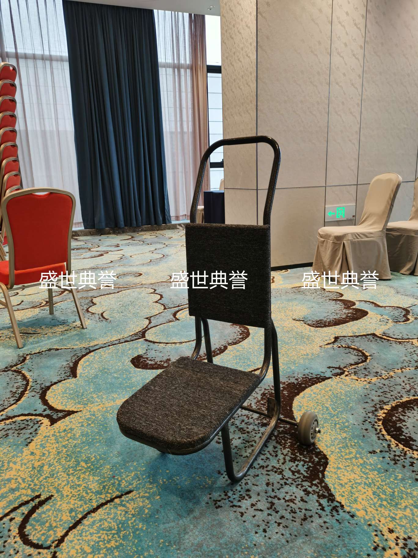 佛山酒店宴会家具厂家直销宴会厅椅子搬运车会议椅推车餐椅运输车详情图1