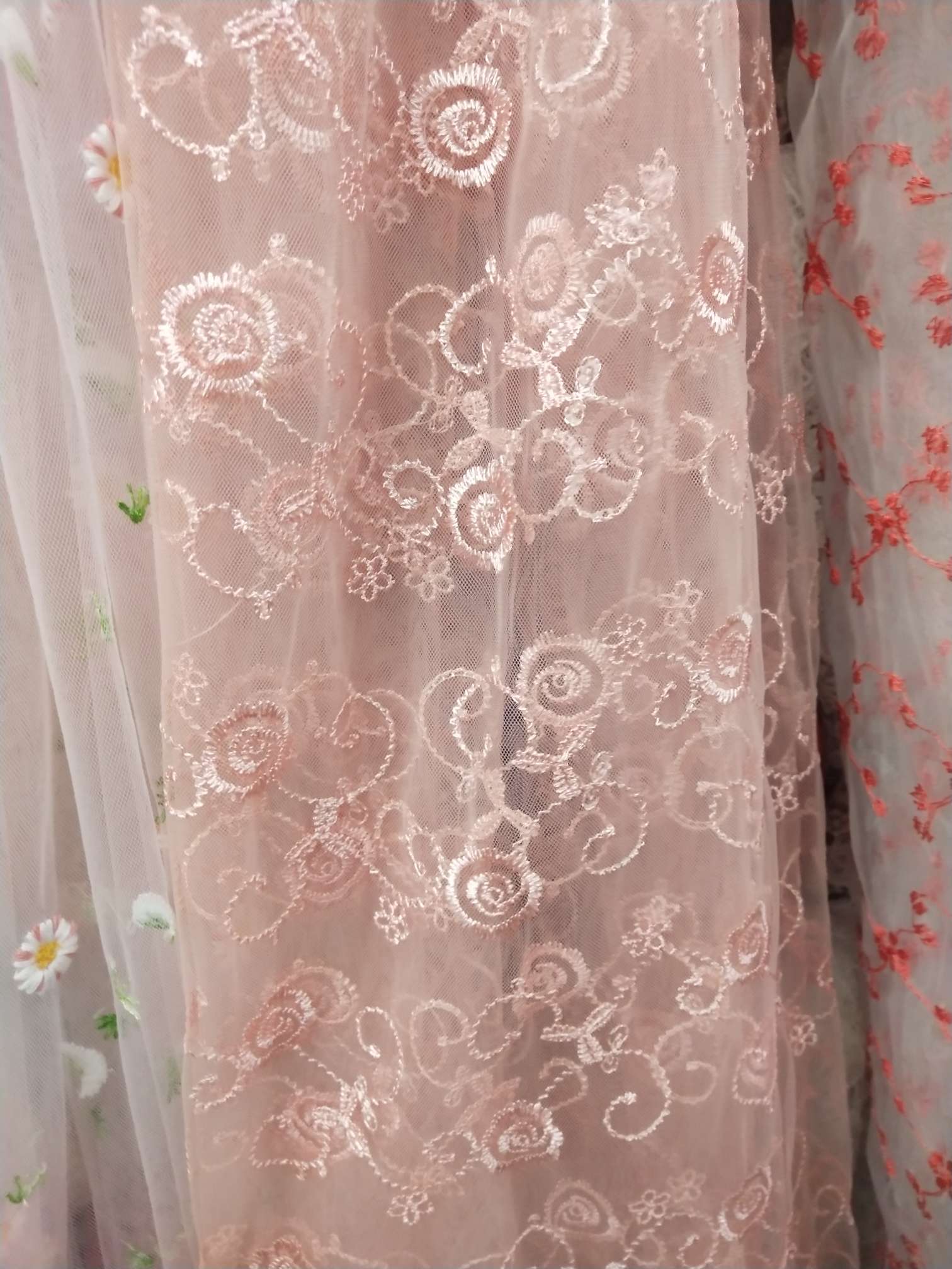 Embroidery Pink