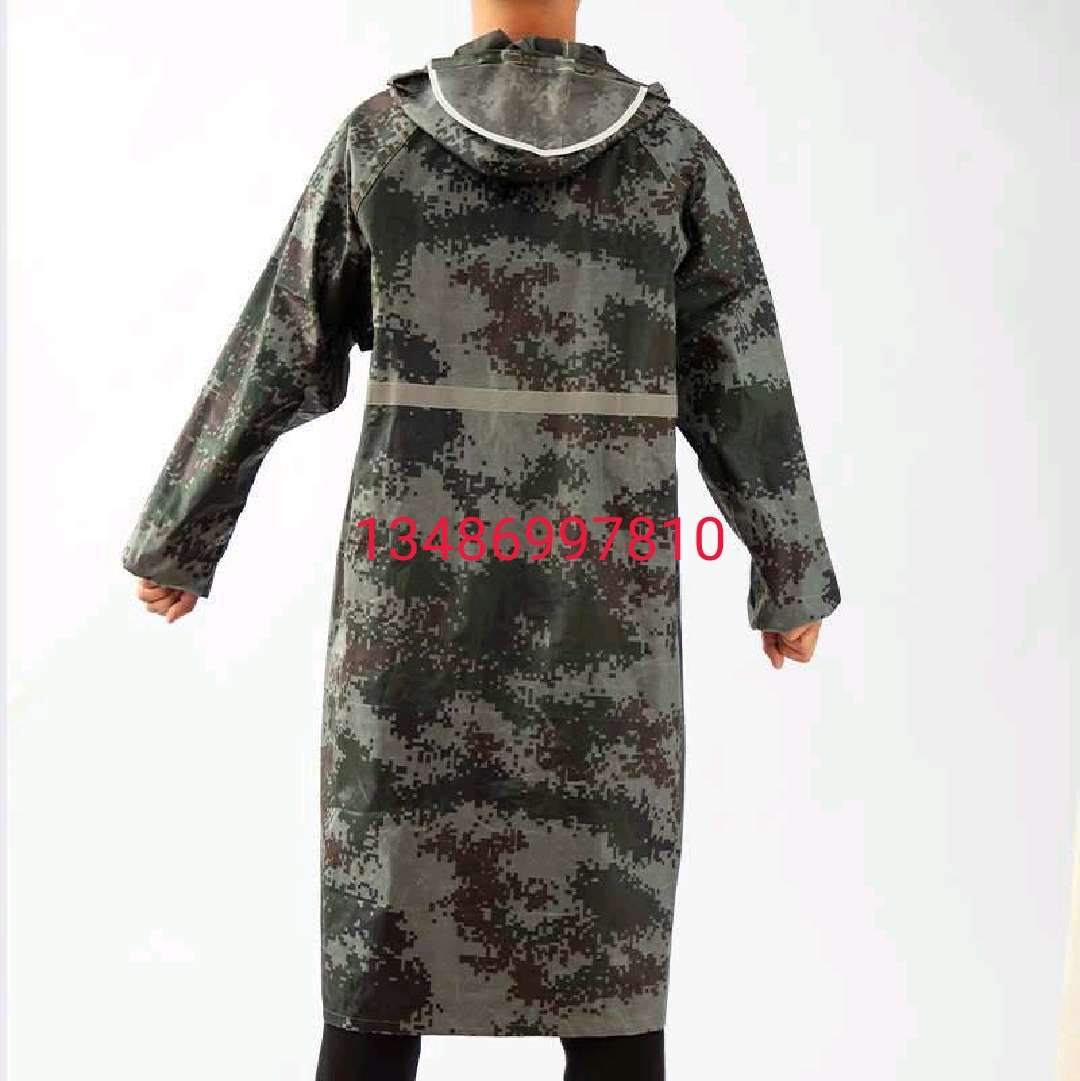 雨衣雨披套装衣服裤子反光条反光衣雨具详情图19