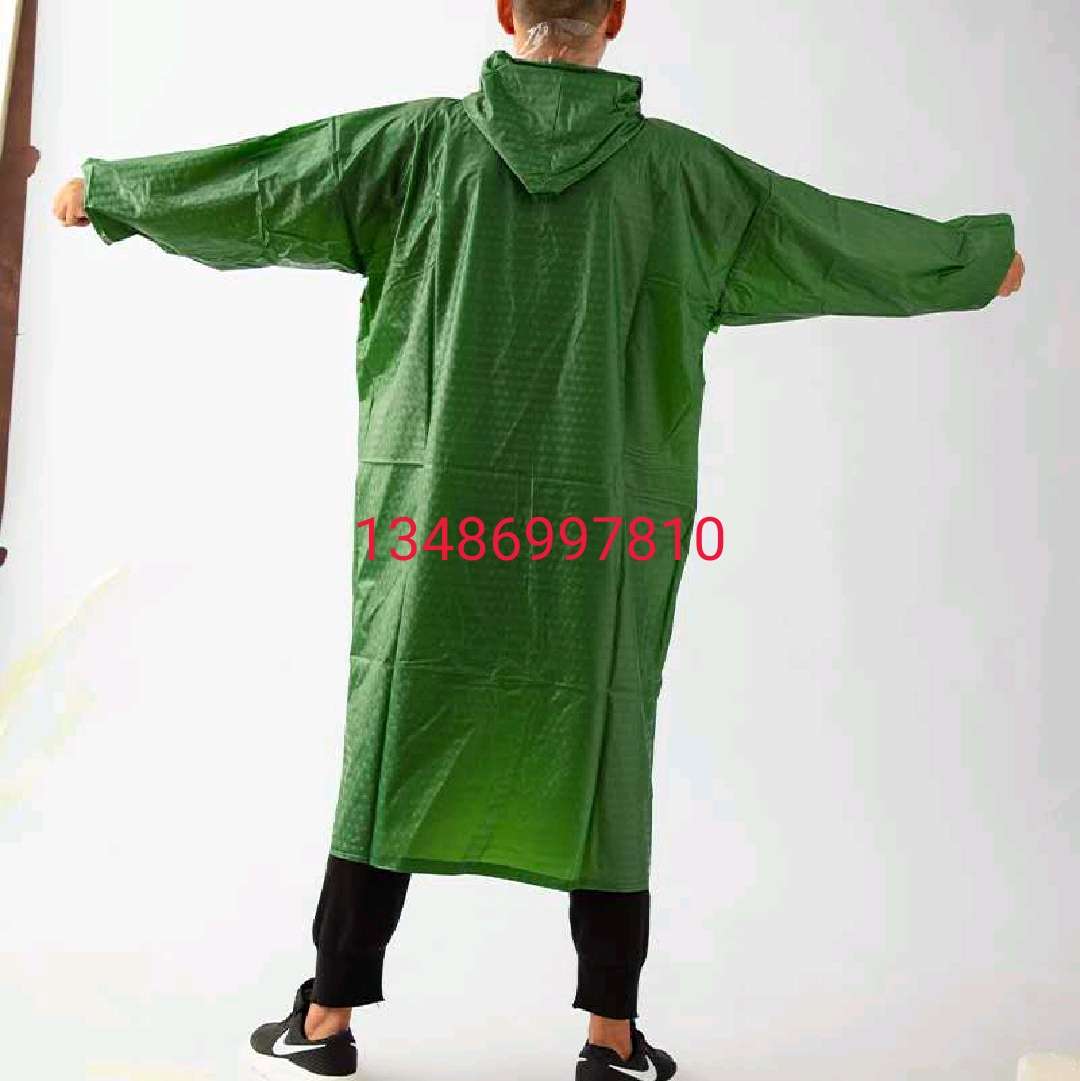 雨衣雨披套装衣服裤子反光条反光衣雨具详情图2
