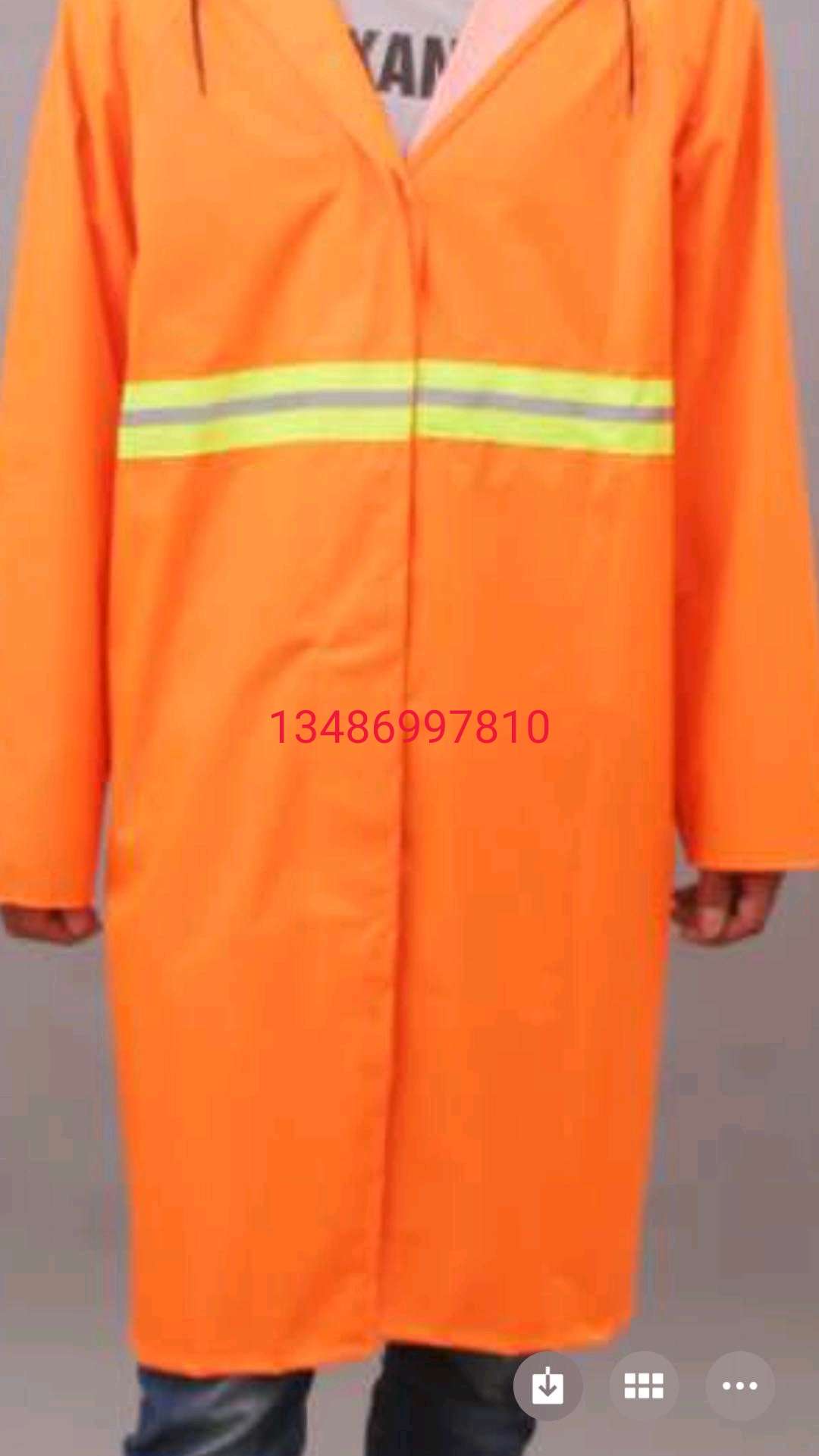 雨衣雨披套装衣服裤子反光条反光衣雨具详情图6