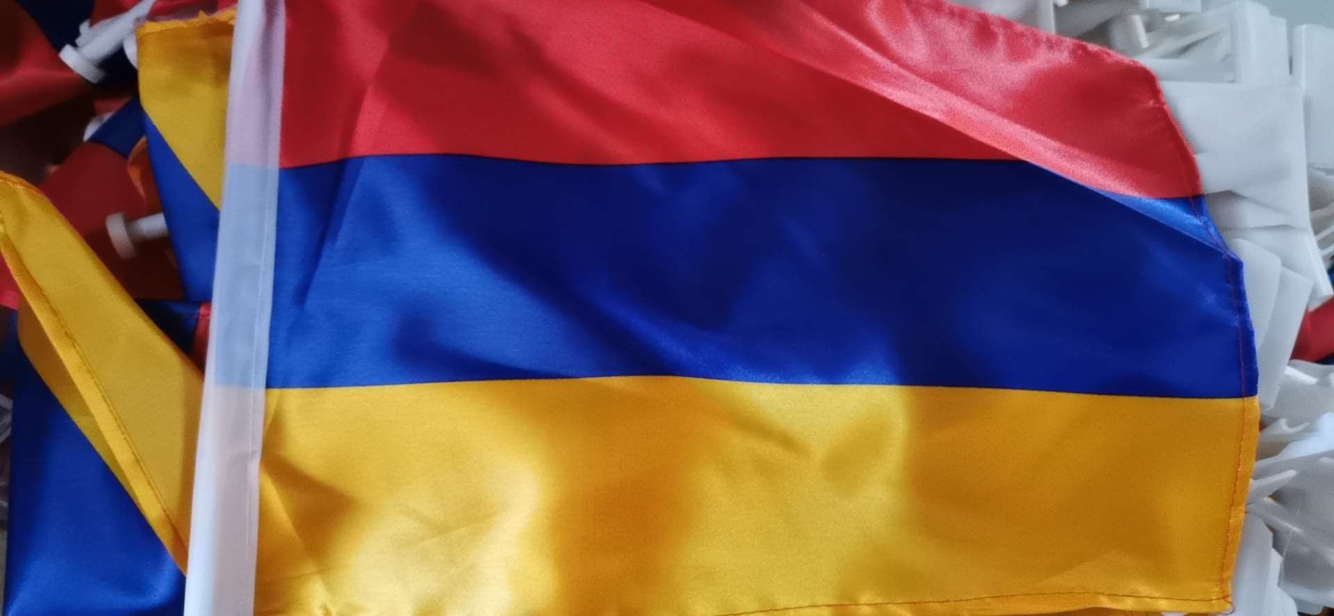 各尺寸亚美尼亚旗 车窗旗 夹窗旗，手摇旗详情图3