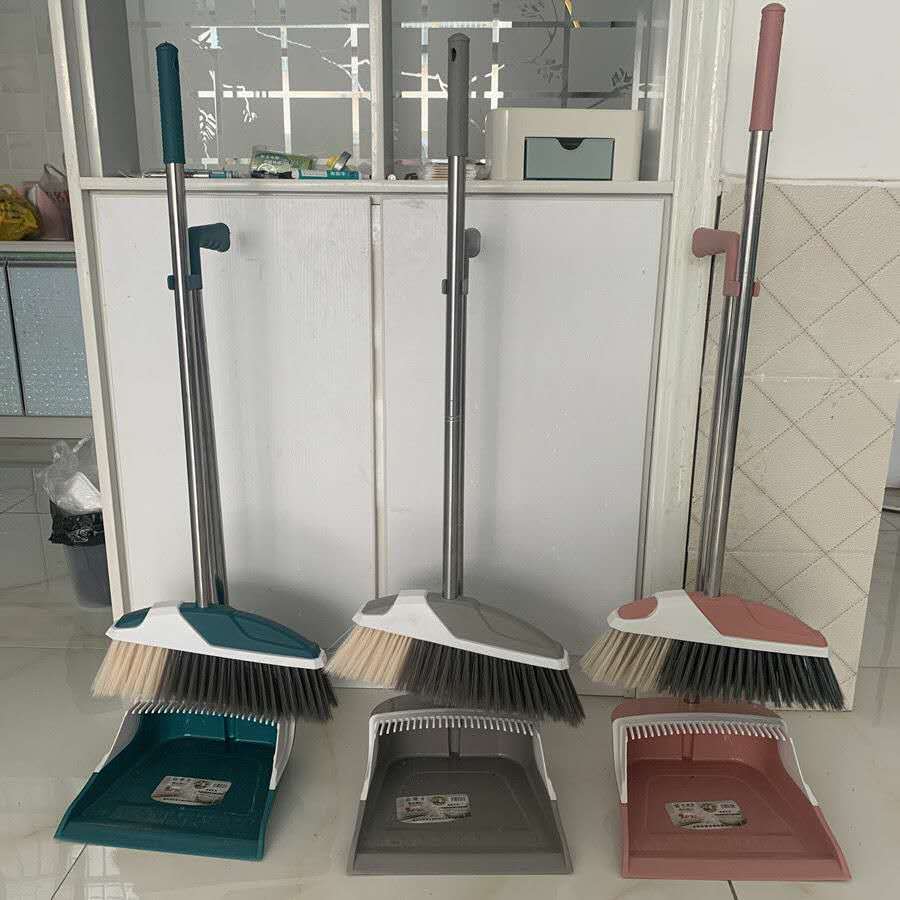 扫把簸箕套装组合家用批发软毛拖地神器扫帚笤帚撮箕单个扫除清洁