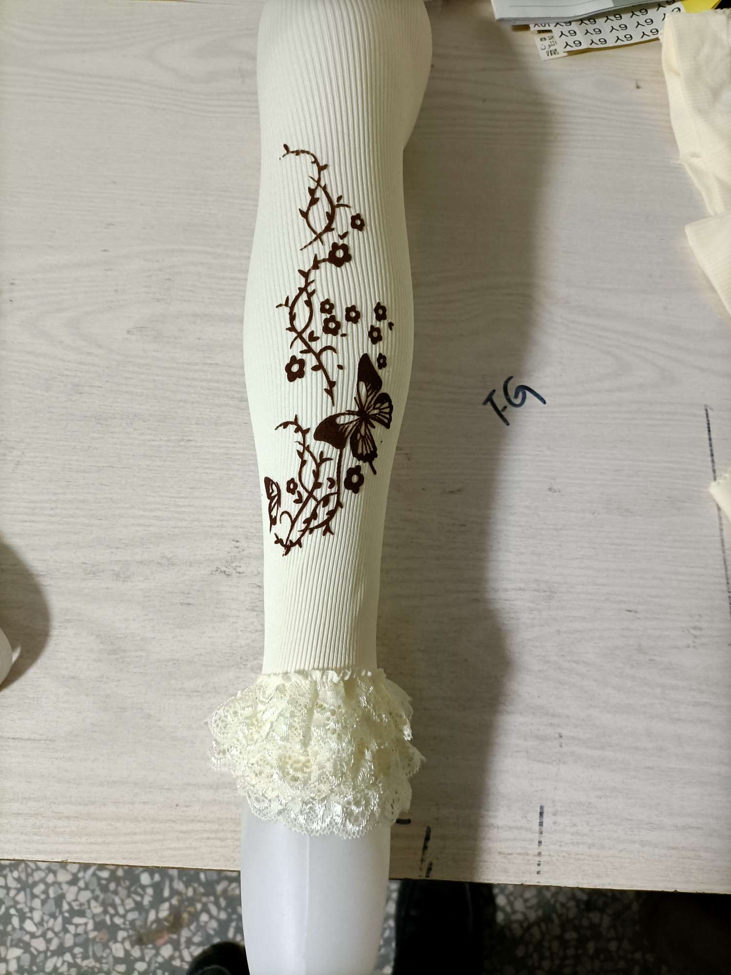儿童单花边