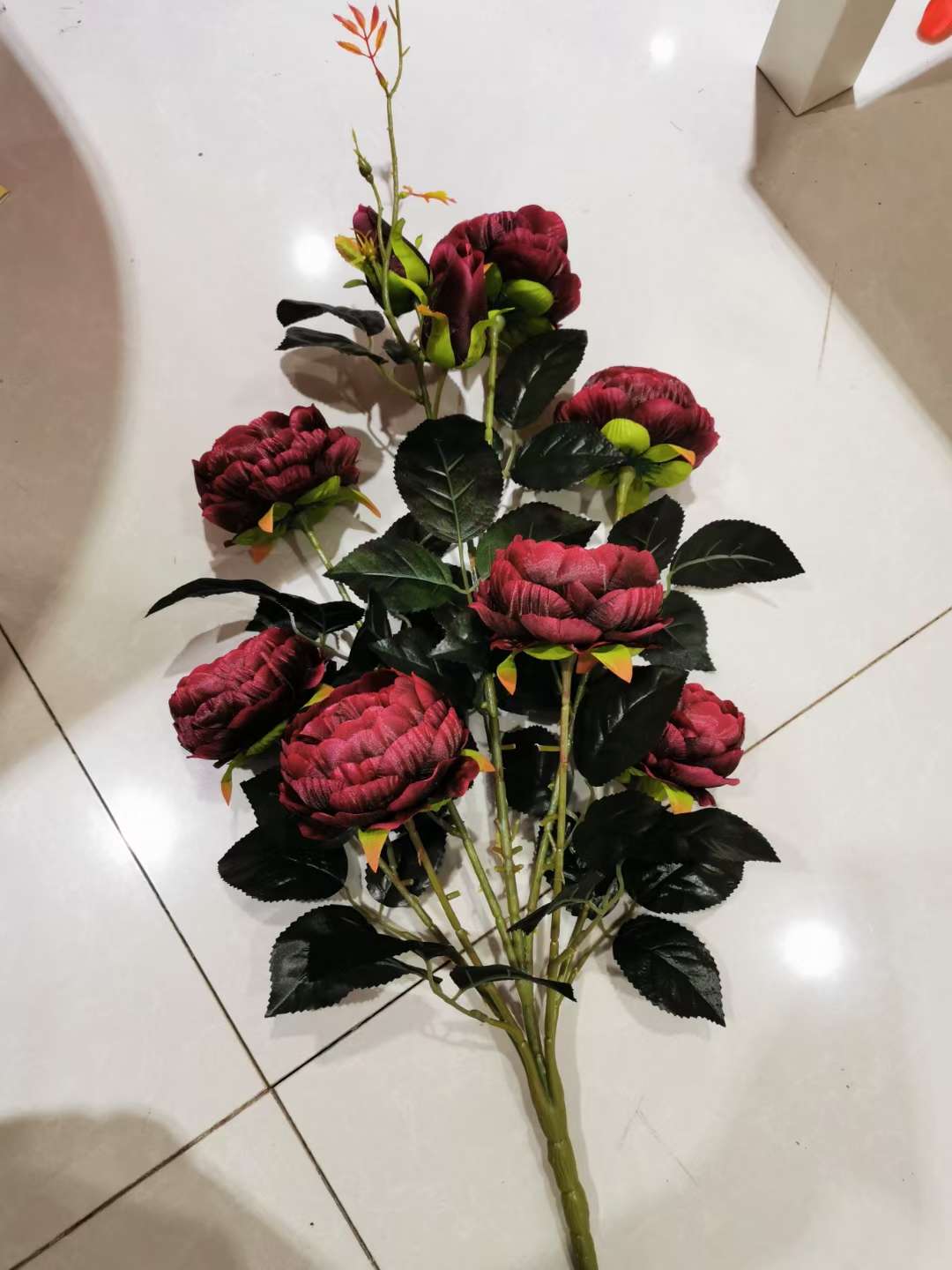 Nine roses