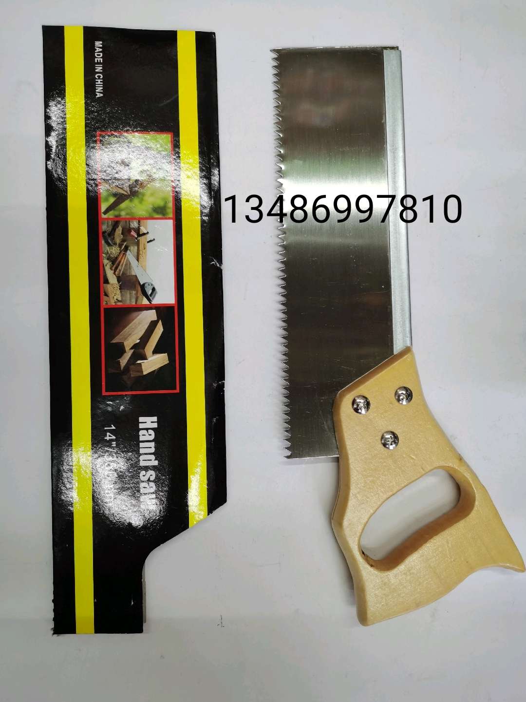 Diagonal cabinet with back saw hand board saw woodworking saw hand saw saw blade sawtooth decoration supplies undefined