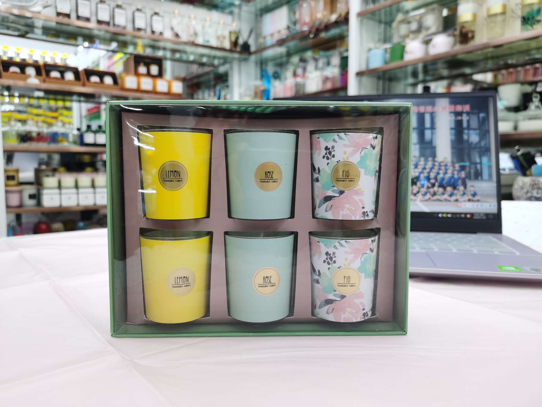 6 sets of scented candles thumbnail
