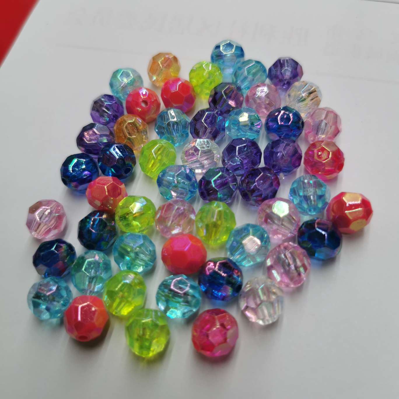 6MM角七彩珠详情图3